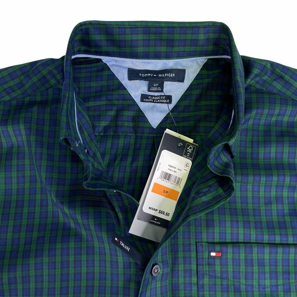 Tommy Hilfiger Fall Ski Men’s Long Sleeve Shirt - Picture 5 of 7